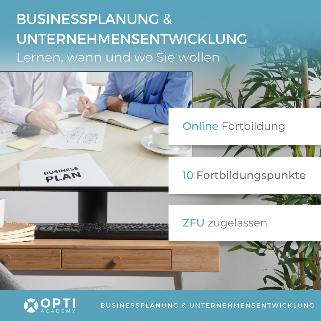 Lernstrecke Businessplanung & Unternehmensentwicklung
