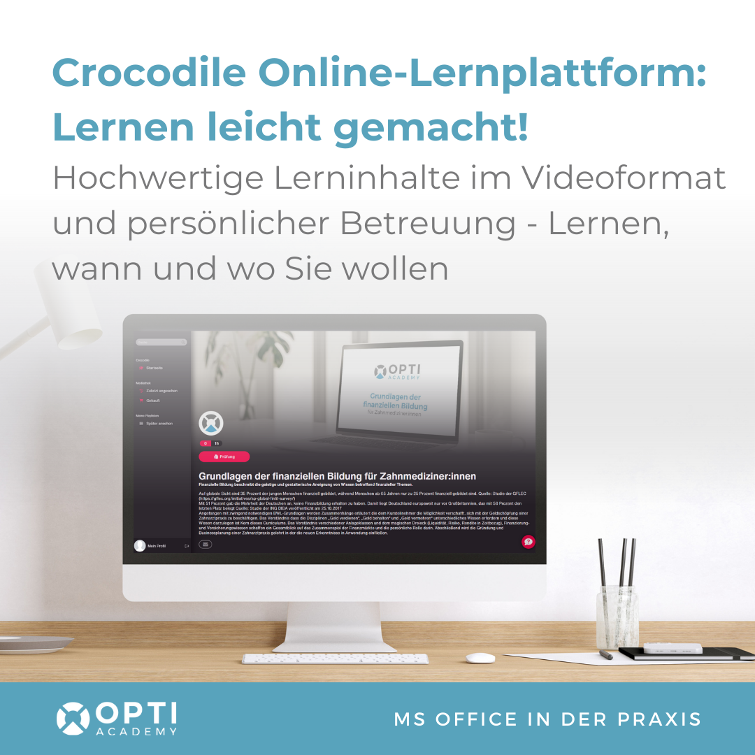 Lernstrecke MS Office in der Praxis für Einsteiger:innen
