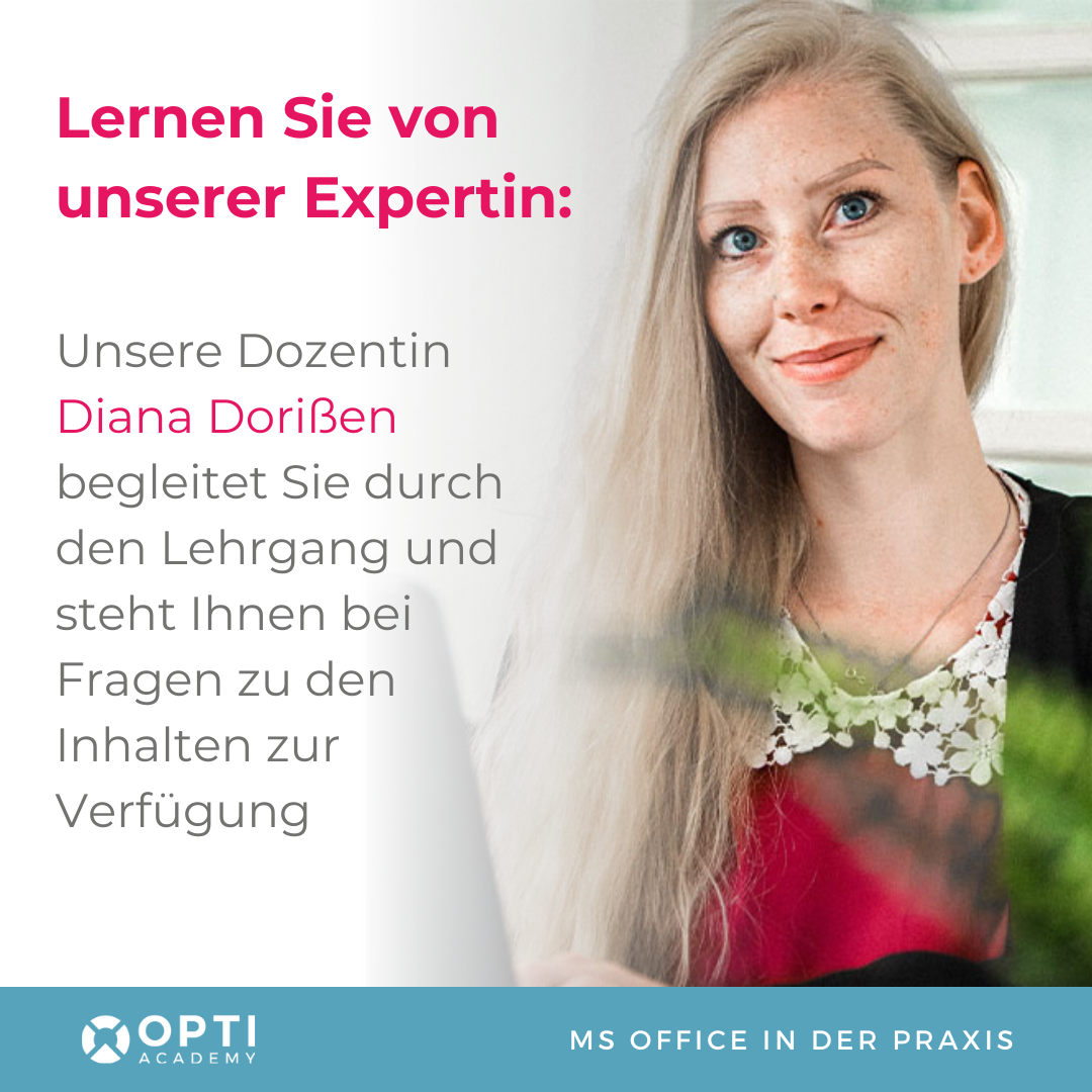 Lernstrecke MS Office in der Praxis für Einsteiger:innen