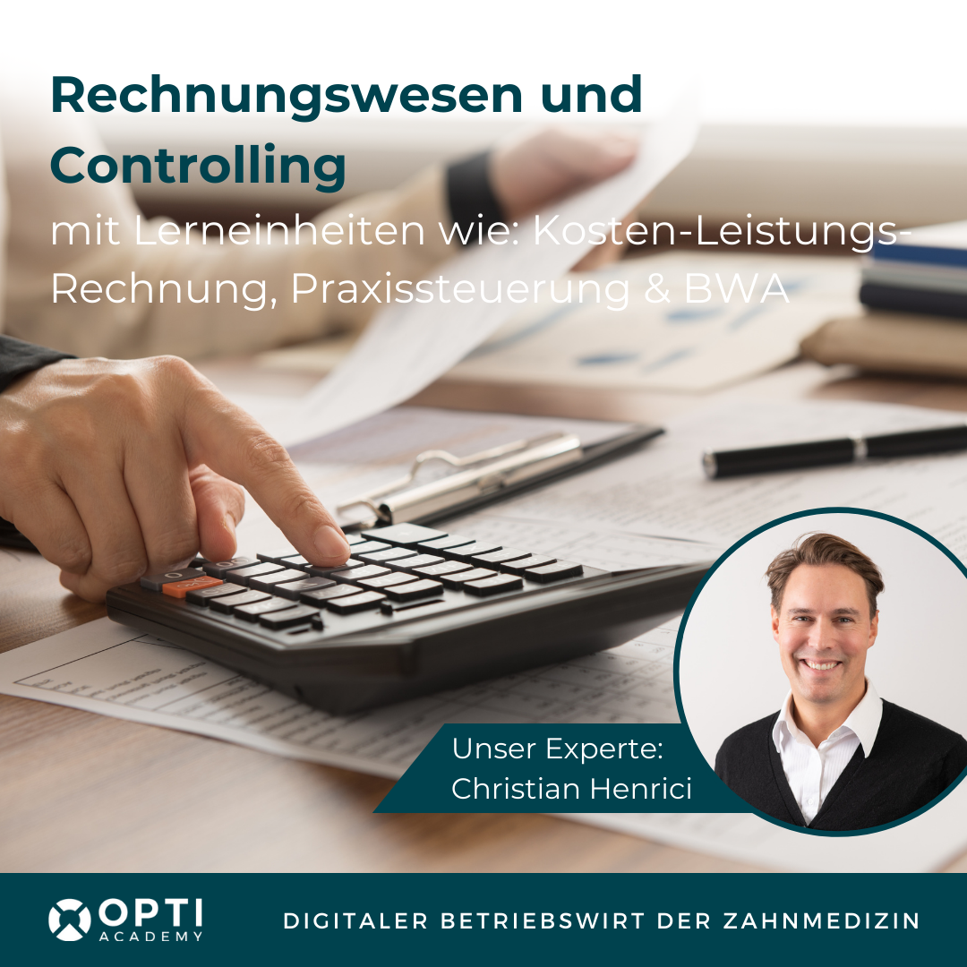 Digitaler Betriebswirt:in der Zahnmedizin