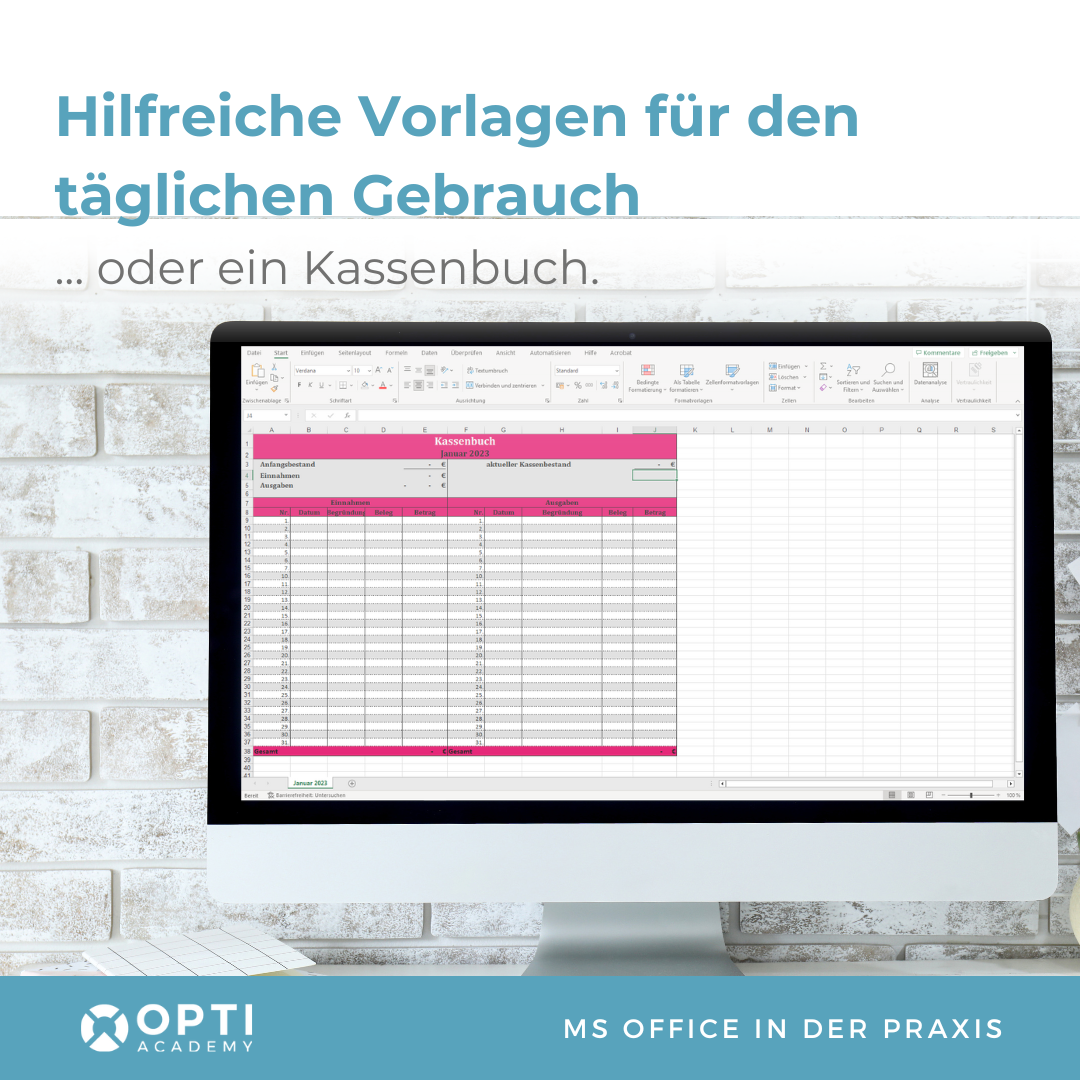 Lernstrecke MS Office in der Praxis für Einsteiger:innen