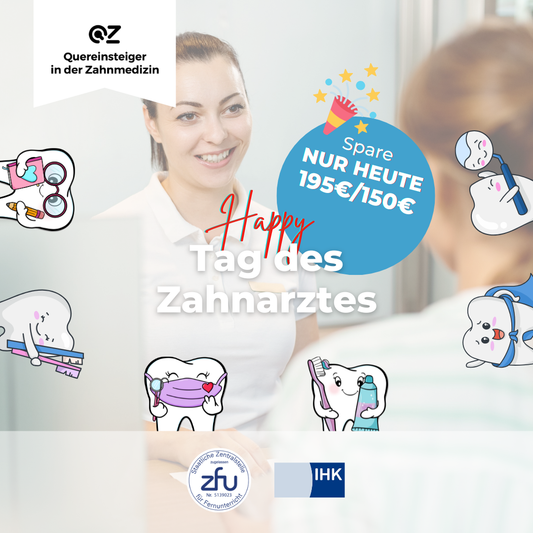 Quereinsteiger/in in der Zahnmedizin: Praxismanagement (IHK)