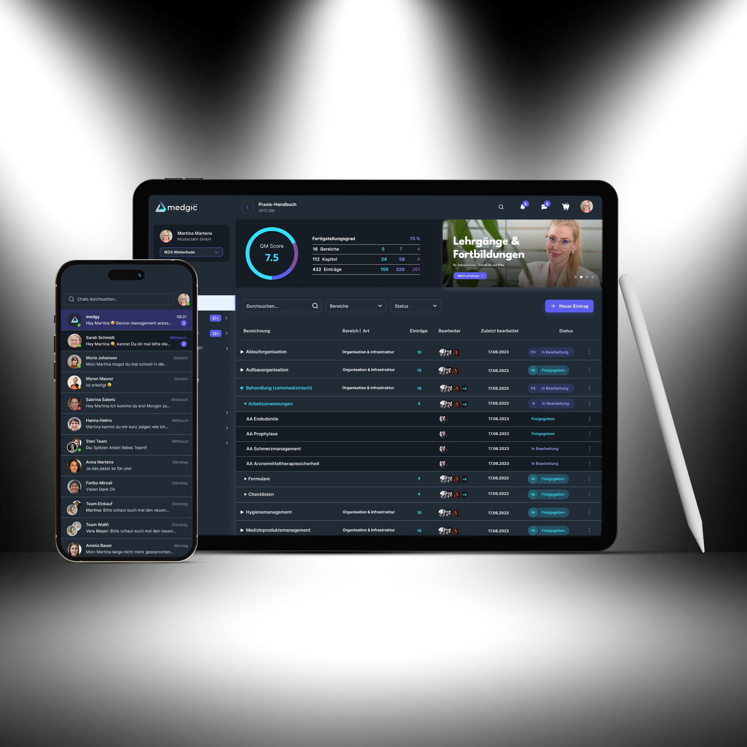 LIVE-Webinar | Digital, sicher, effizient: Mit medgic wird QM einfach gemacht